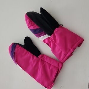 3M Thinsulate Girls Gloves Size 2-5 Pink purple Winter